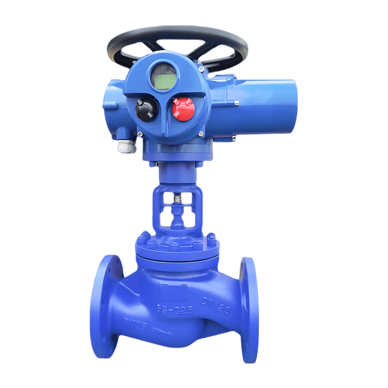 Elektrisk kolstål avstängningsventil