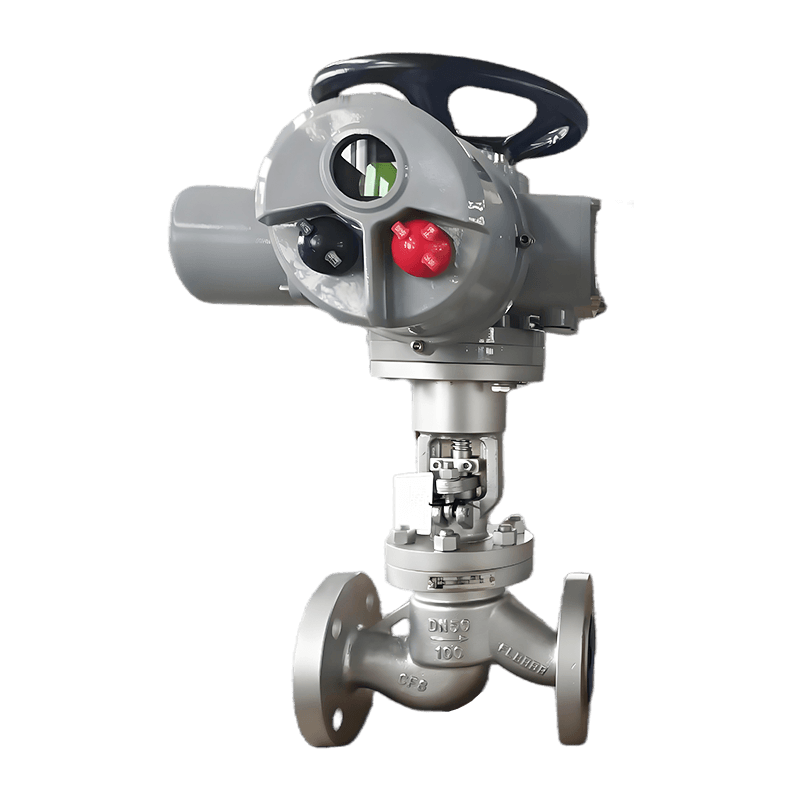 Elektrisk avstängningsventil i rostfritt stål