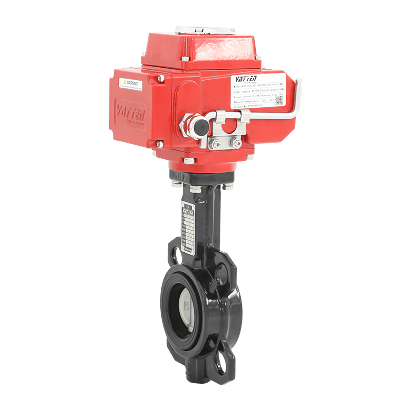 Elektrisk Wafer fjärilsventil