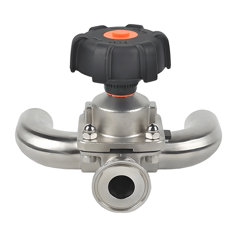 Manuell sanitetsmembranventil