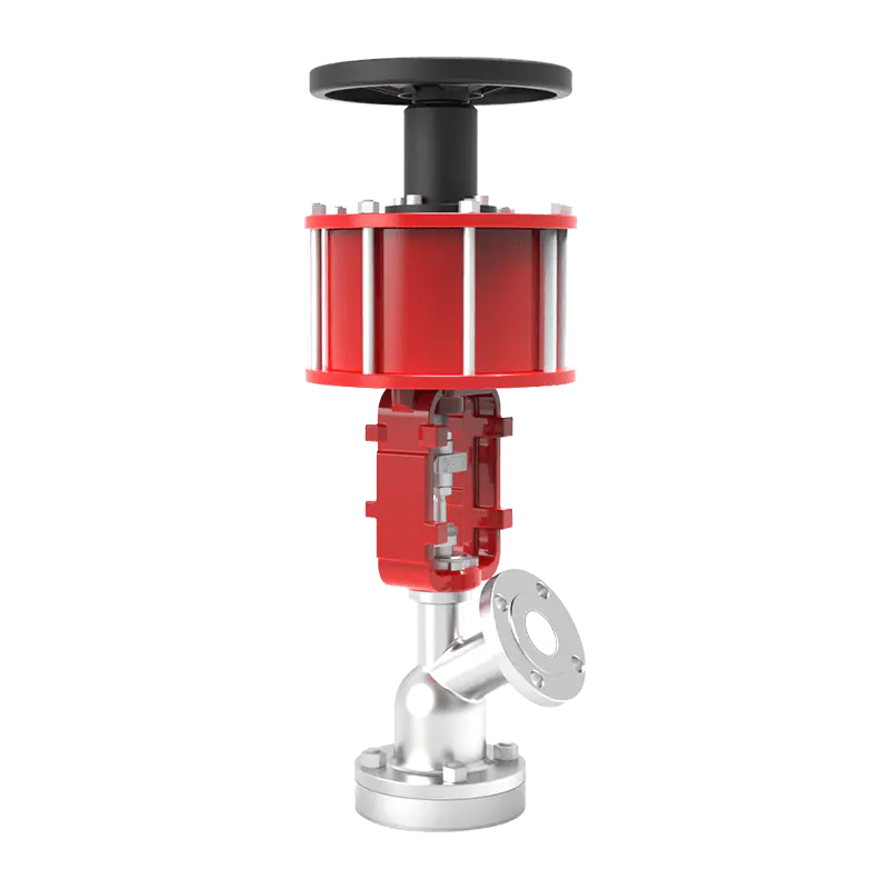 Pneumatisk toppöppningsventil